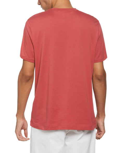 Circle Graphic T-Shirt (Garnet Rose) 