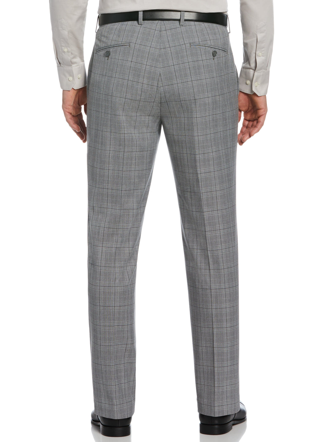 grey plaid dress pants outfit Classic Fit Stretch Plaid Suit Pant – Perry Ellis