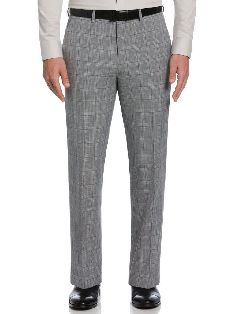 Classic Fit Stretch Plaid Suit Pant – Perry Ellis