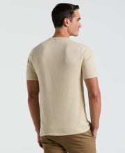 Colorblock Crewneck Sweater Tee (Castle Wall) 