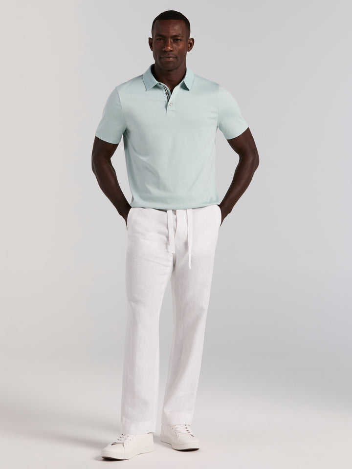 Interlock Polo Shirt (Cloud Blue) 