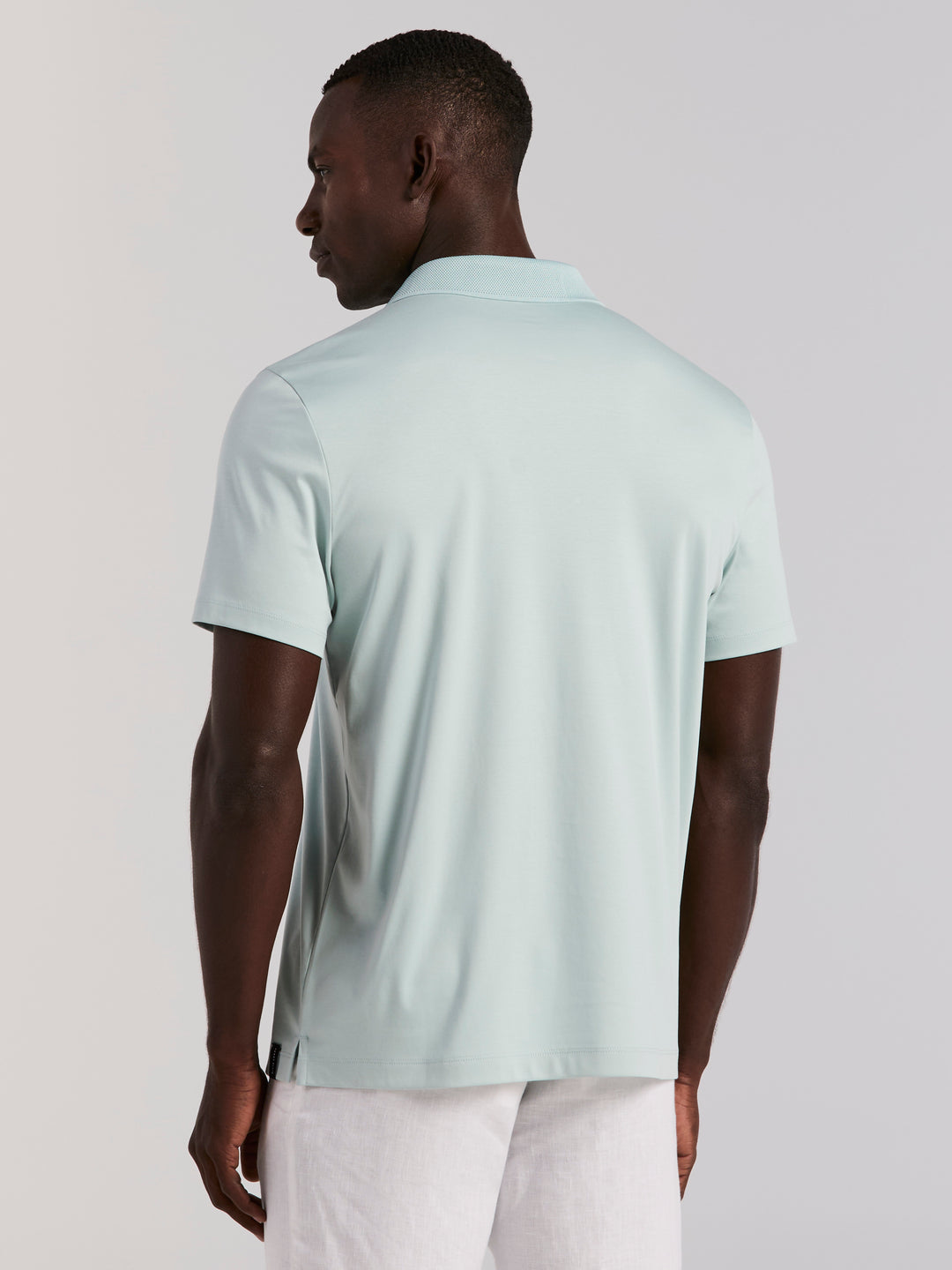 Interlock Polo Shirt (Cloud Blue) 