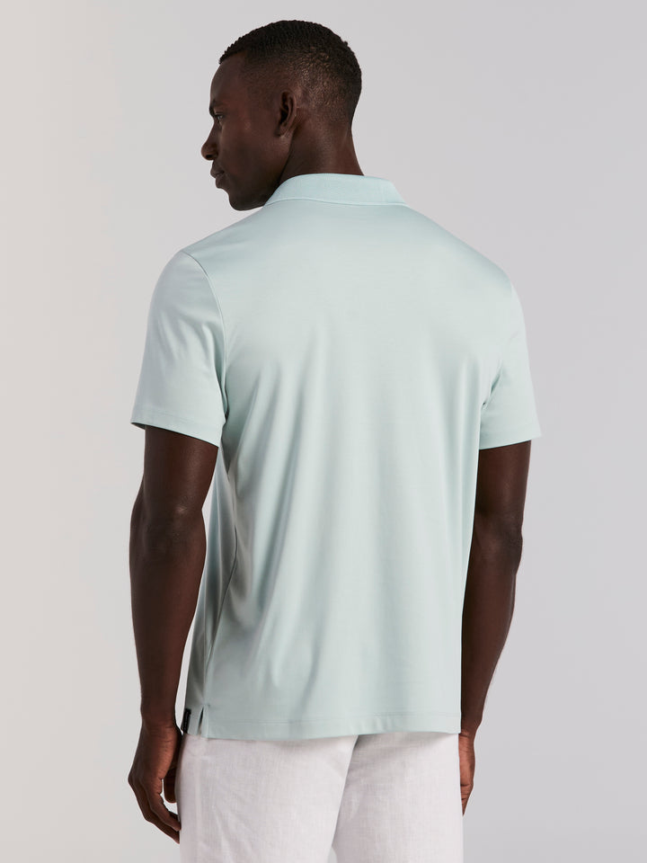 Interlock Polo Shirt (Cloud Blue) 
