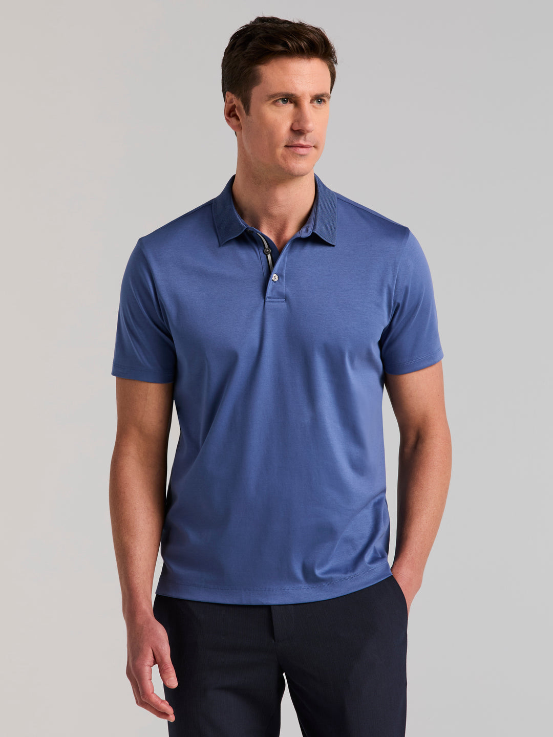 Interlock Polo Shirt (Coastal Fjord) 