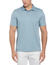 Cotton Textured Knit Polo Shirt (Citadel) 