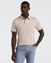 Interlock Polo Shirt (Island Fossil Htr) 