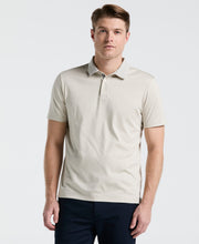 Cool Interlock Textured Polo (Moonstruck) 