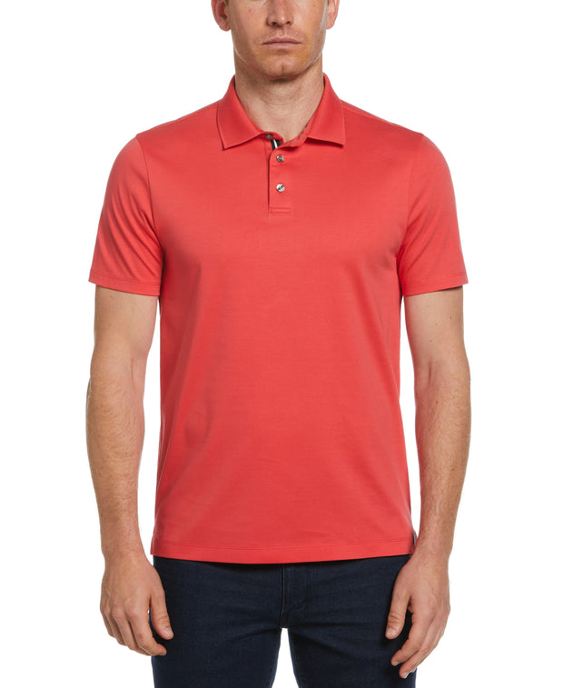Cool Interlock Polo Shirt (Watermelon) #color_watermelon