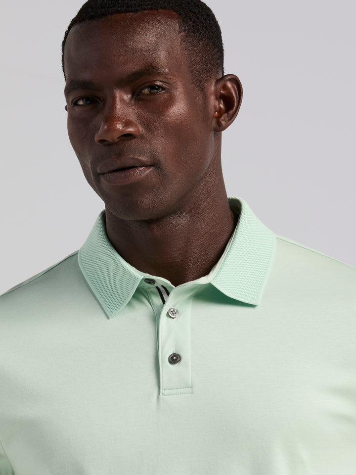 Interlock Polo Shirt (Silt Green) 