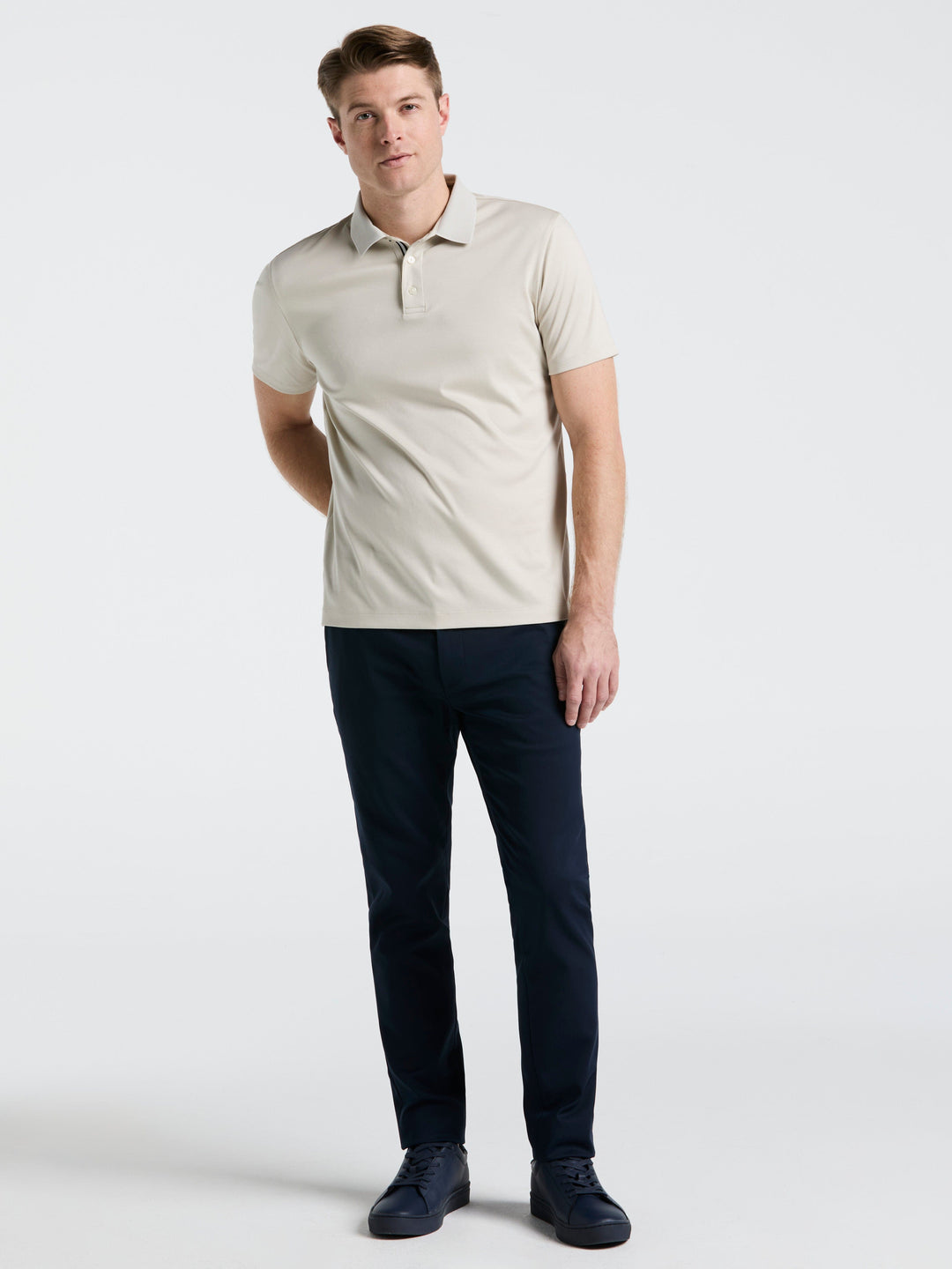 Interlock Polo Shirt (Moonstruck) 