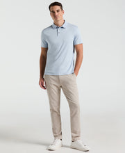 Cool Interlock Textured Polo (Kentucky Blue) 