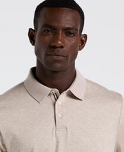 Interlock Polo Shirt (Island Fossil Htr) 