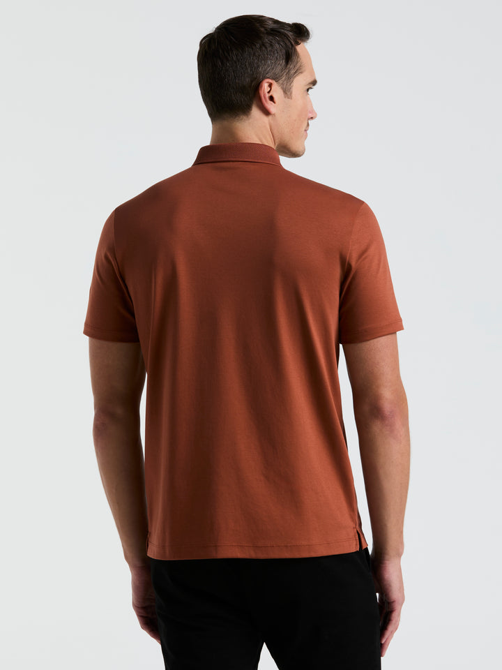 Interlock Polo Shirt (Rustic Brown) 