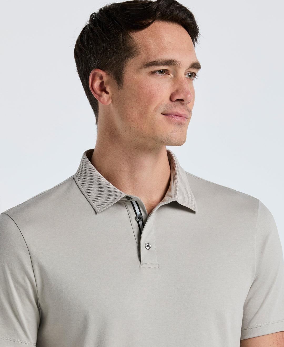Interlock Polo Shirt (Drizzle) 