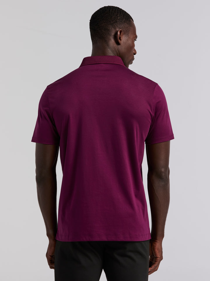 Interlock Polo Shirt (Potent Purple) 