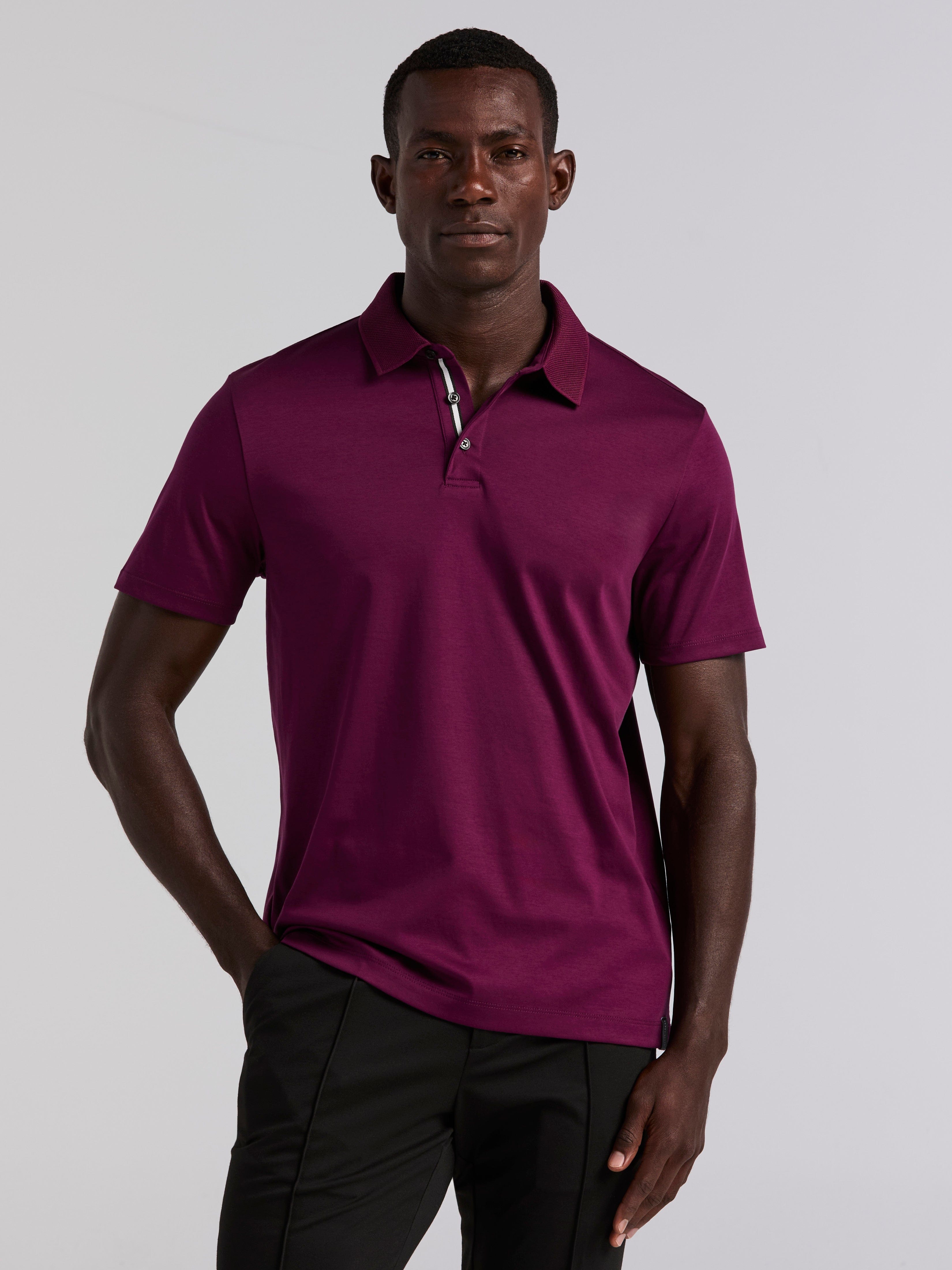 Cool Interlock Polo – Perry Ellis