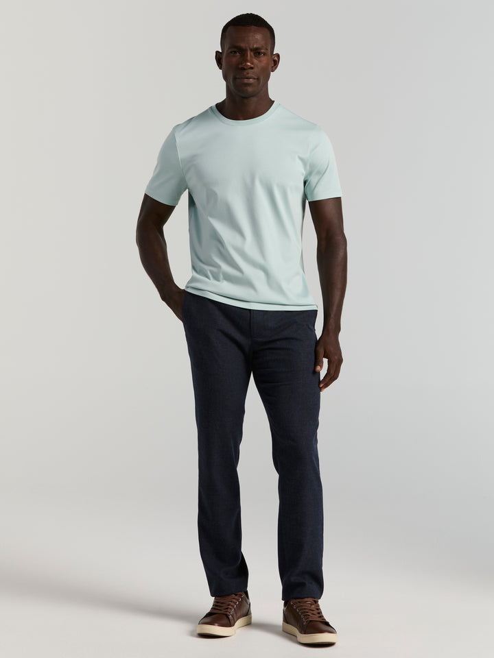 Cool Interlock Crew Neck Tee (Cloud Blue) 