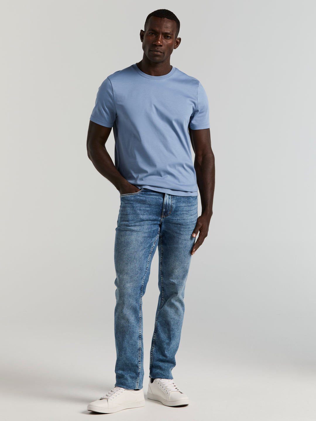Cool Interlock Crew Neck Tee (Infinity) 