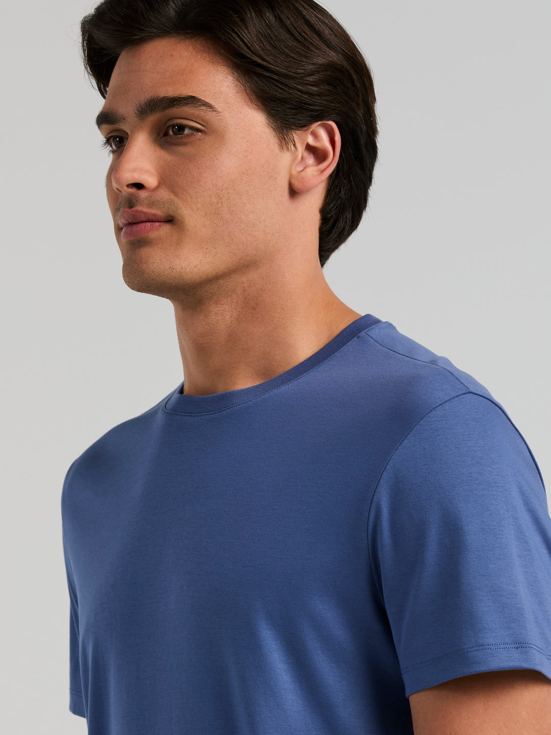 Cool Interlock Crew Neck Tee (Coastal Fjord) 
