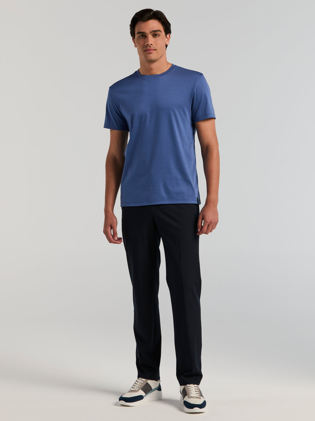 Cool Interlock Crew Neck Tee (Coastal Fjord) 