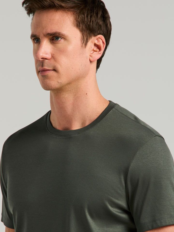 Cool Interlock Crew Neck Tee (Urban Chic) 