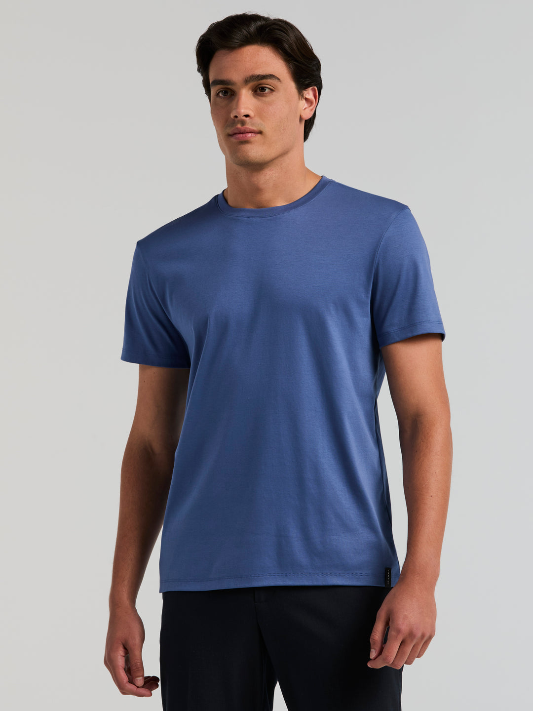 Cool Interlock Crew Neck Tee (Coastal Fjord) 