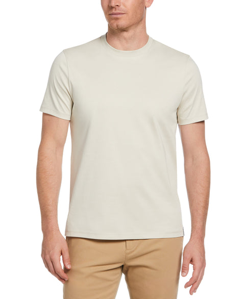 Cool Interlock Crew Neck Tee (Almond Milk) 