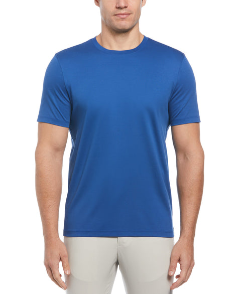 Cool Interlock Crew Neck Tee (Blue Quartz) 