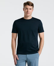 Cool Interlock Crew Neck Tee (Dark Sapphire) 