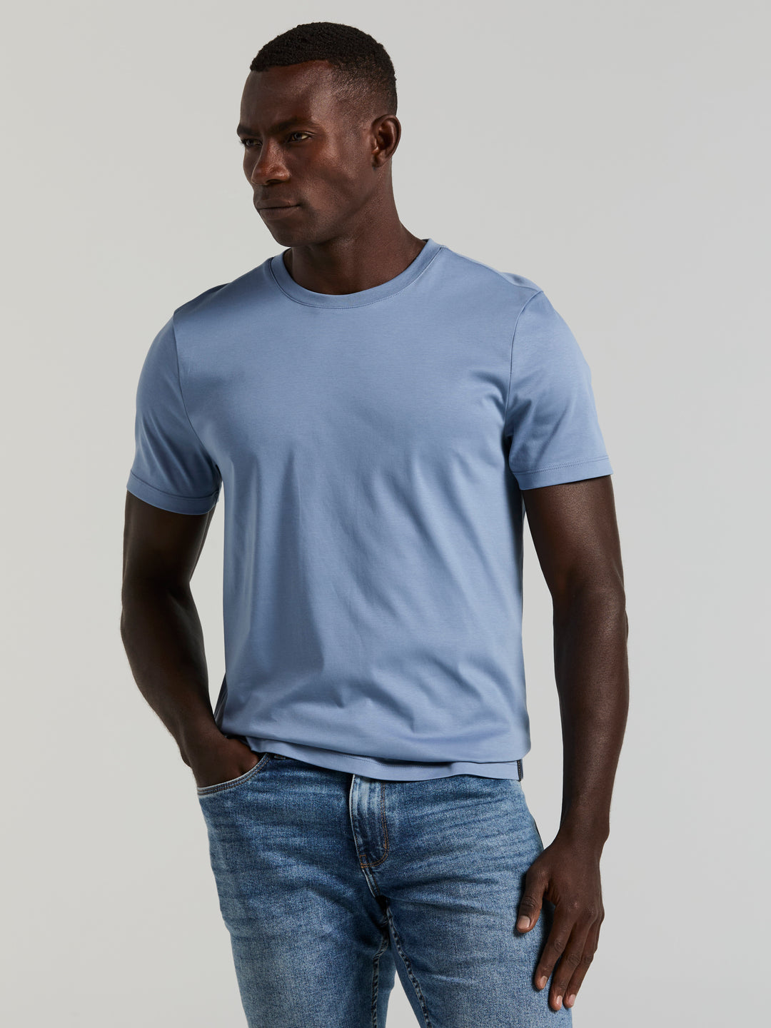 Cool Interlock Crew Neck Tee (Infinity) 