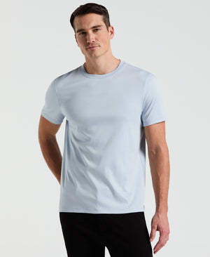Cool Interlock Crew Neck Tee (Kentucky Blue) 