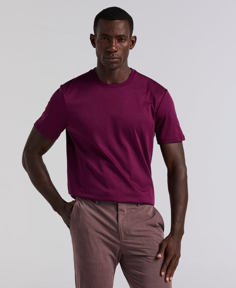 Cool Interlock Crew Neck Tee (Potent Purple) 