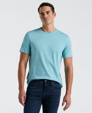 Cool Interlock Crew Neck Tee (Reef Waters) 