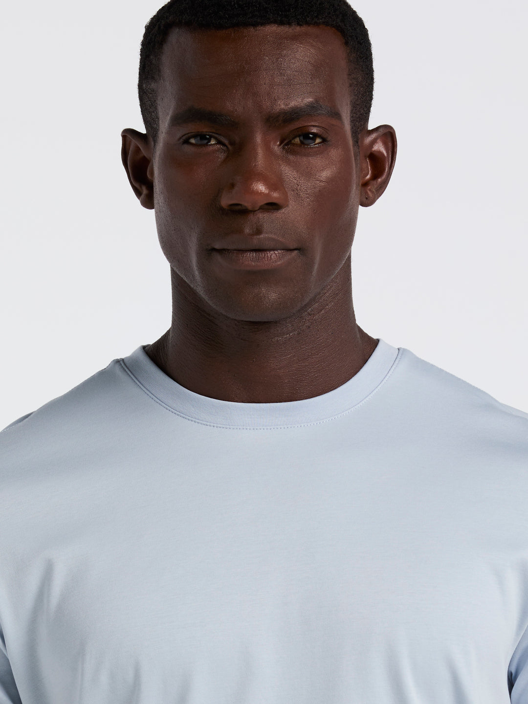 Cool Interlock Crew Neck Tee (Kentucky Blue) 