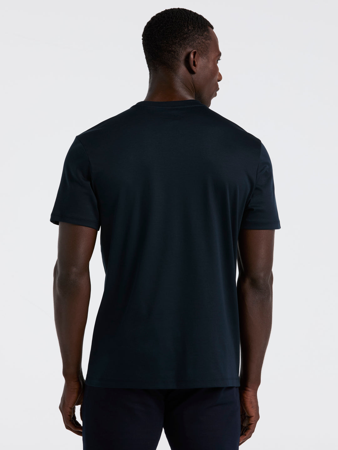 Cool Interlock Crew Neck Tee (Dark Sapphire) 