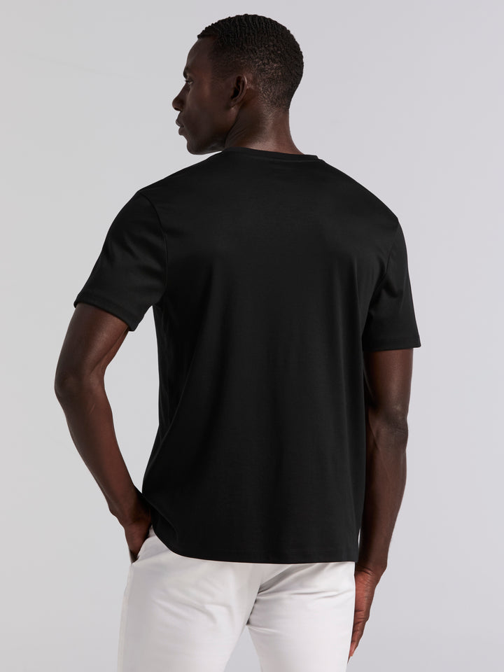 Cool Interlock Crew Neck Tee (Black) 
