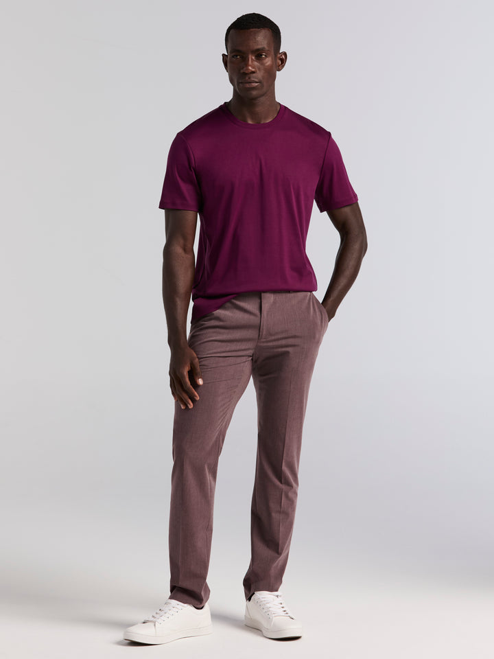 Cool Interlock Crew Neck Tee (Potent Purple) 