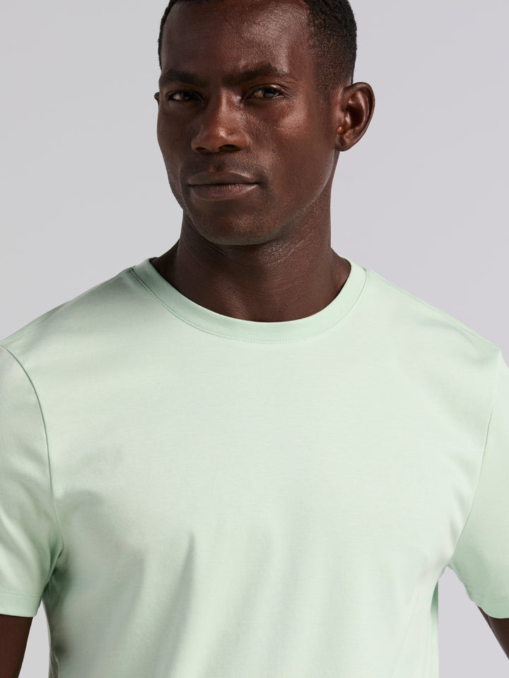 Cool Interlock Crew Neck Tee (Silt Green) 
