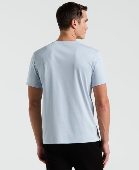 Cool Interlock Crew Neck Tee (Kentucky Blue) 