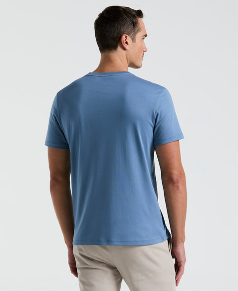 Cool Interlock Crew Neck Tee (Coronet Blue) 
