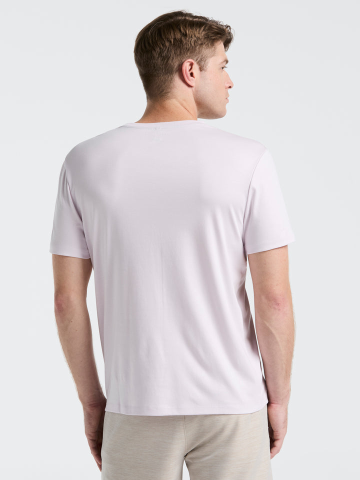 Cool Interlock Crew Neck Tee (Orchid Ice) 