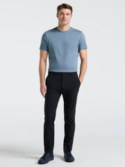 Cool Interlock Crew Neck Tee (Blue Mirage) 