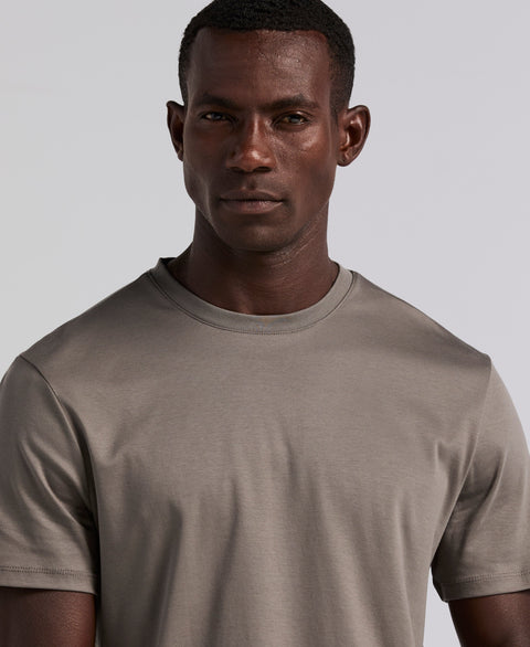Cool Interlock Crew Neck Tee (Granite Gray) 