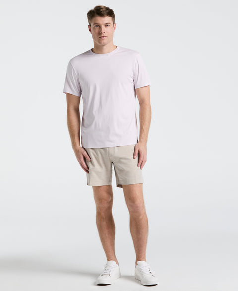 Cool Interlock Crew Neck Tee (Orchid Ice) 