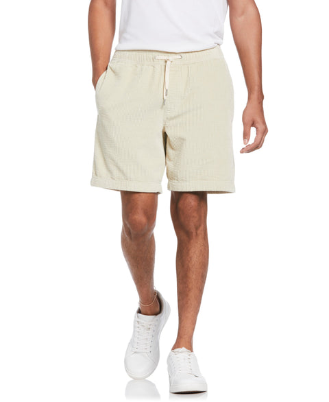 Corduroy Drawstring Short (Pelican) 