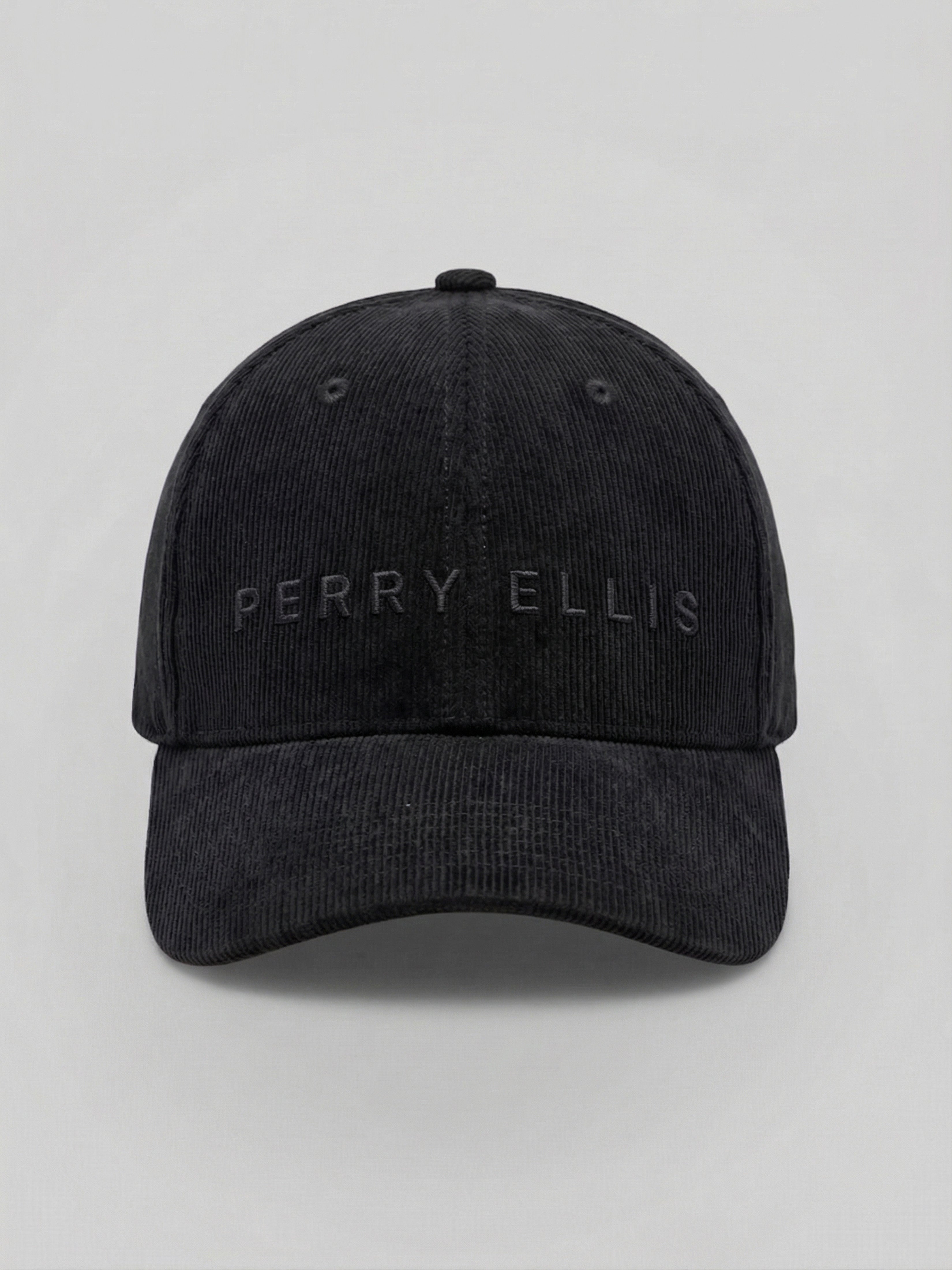 Cotton Corduroy Cap – Perry Ellis