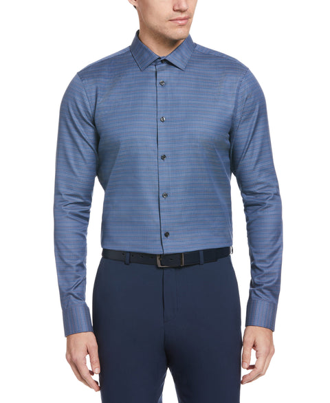 Cotton Dobby Multicolor Shirt (Ink) 