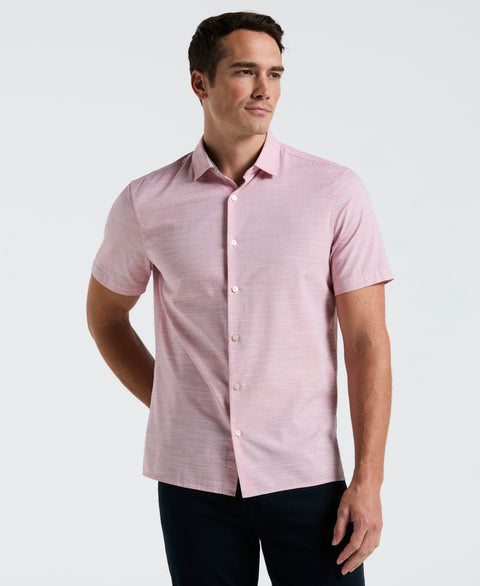 Cotton Dobby Shirt (Cardinal) 