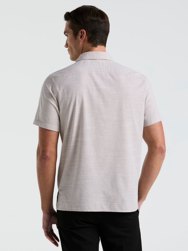 Cotton Dobby Shirt (Otter) 