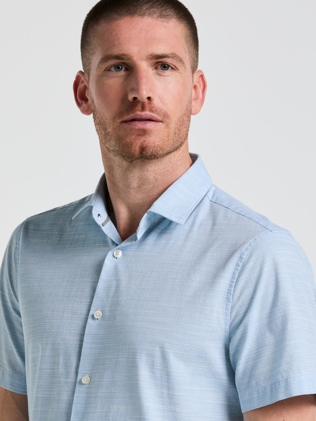 Cotton Dobby Shirt (Bluejay) 